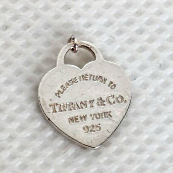 Tiffany & Co. Jewelry - Tiffany & Co. Sterling 925 Heart Charm Pendant Please Return to Tiffany & Co. NY